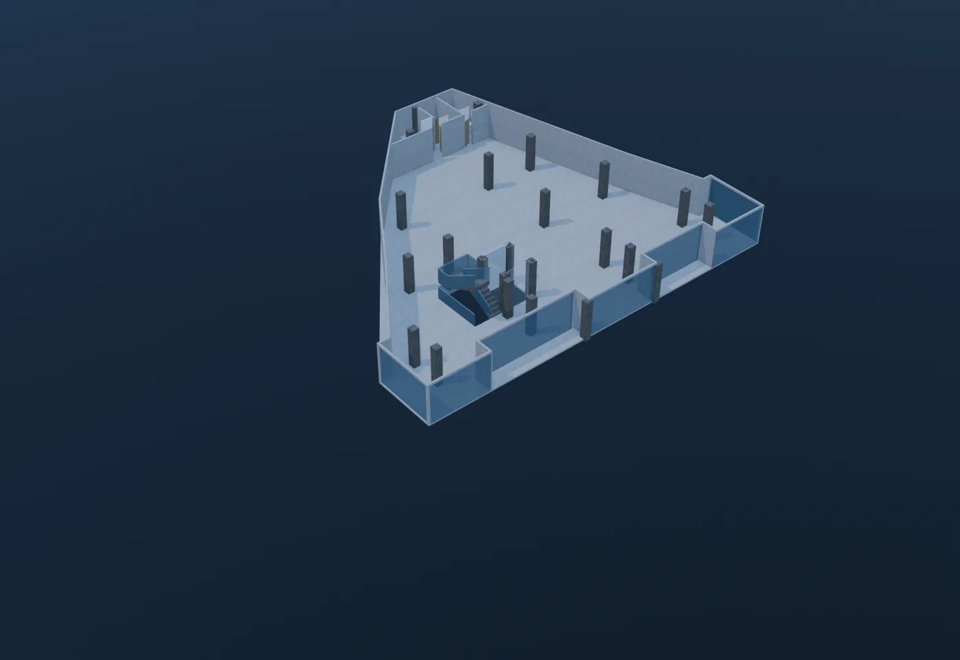 Our model of the second floor