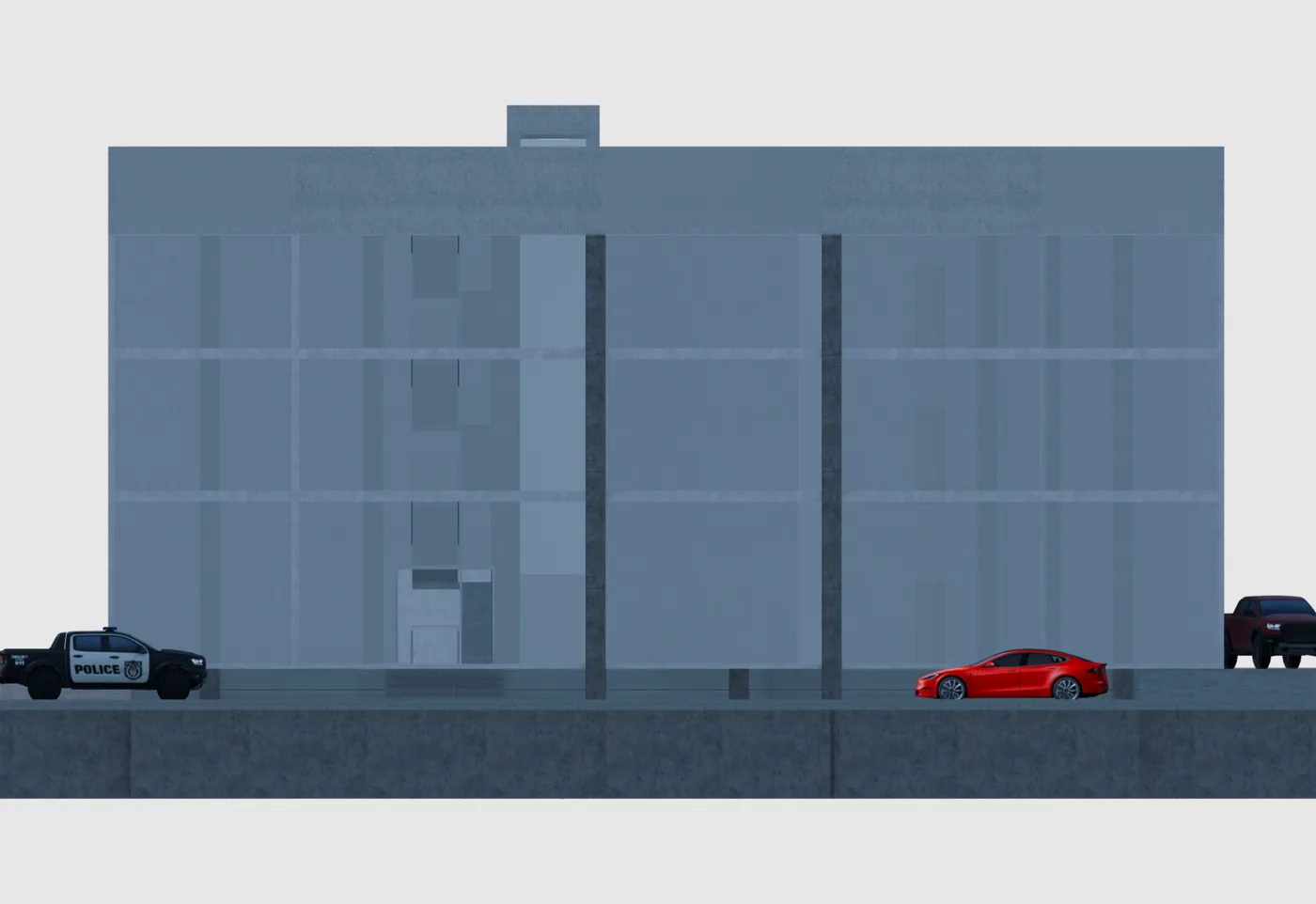 Our model of the front